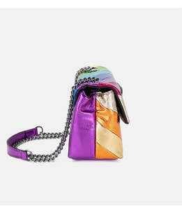 Conjunto de Lujo: Bolso de Mano y Mini Sandalias de Diseño Elegante con Cremallera y Perlas para Mujer - Product Image 1