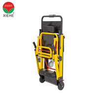 Fauteuil roulant manuel pliable pour monter les escaliers, chariot de transport portable pour escaliers, en alliage d'aluminium, certifié CE pour personnes handicapées