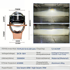 Faros Delanteros LED con Proyector para X1 E84 F49 2010-2015, Luces de Circulación Diurna de 12V, Accesorios Automotrices Nuevos - Product Image 4