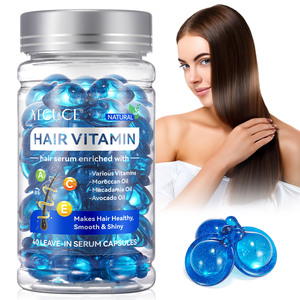 อาหารเสริมบำรุงเส้นผมสำหรับผู้ใหญ่ ยี่ห้อ YECUCE ผลิตภัณฑ์ดูแลเส้นผมตามธรรมชาติ ช่วยฟื้นฟูสภาพเส้นผม วิตามินบำรุงเส้นผมในรูปแบบแคปซูล - Product Image 1
