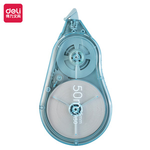 Deli Correction Tape 50m Large Capacity Student Use Stationery - Product Image 1