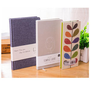 Cuaderno a5 moleskin, muestra gratuita, barato, promocional, tapa dura, patrón de tela, venta al por mayor - Product Image 4