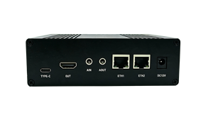 Transcodificador/Decodificador de Video IP a IP Profesional, Compatible con H.265, AV1, VP9, SRT, RTMP, HLS para Sistemas de Transmisión <span class=keywords><strong>en</strong></span> Vivo IPTV y OTT - Product Image 3
