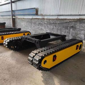 Chasis con Orugas de Goma, Plataforma Robótica con Motor y Orugas de Goma, Piezas de Maquinaria de Construcción - Product Image 1