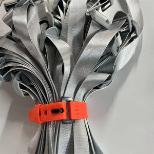 สายรัดอเนกประสงค์พร้อมหัวเข็มขัด ความหนา 0.3 มม. สายรัดเหล็กยางทนทานสำหรับการผูกสัมภาระ - Product Image 3