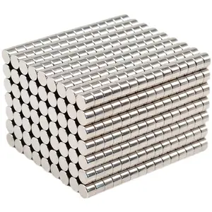 Magnet Silinder Neodymium Bermagnet Kustom Tiongkok Magnet Batang N52 Kuat