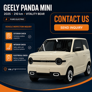 Geely Panda Mini 2025 LHD, 210 km, <span class=keywords><strong>Auto</strong></span> Urbana, Senza Incidenti, Vernice Originale, Basso Chilometraggio, Disponibilità Cina, Offerta Calda, Mini EV Carina, <span class=keywords><strong>Auto</strong></span> <span class=keywords><strong>Usate</strong></span> - Product Image 2