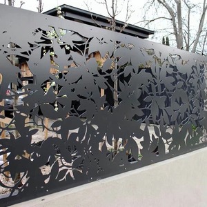 Paneles de Pared Perforados de Aluminio Cortados con Láser, Contemporáneos, de 70 Pulgadas o Más, con Recubrimiento en Polvo Anticorrosión, para División de Espacios en Centros Comerciales - Product Image 2