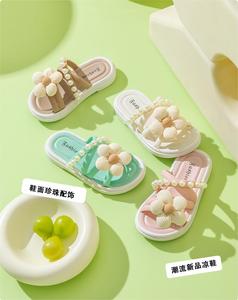 Sandales d'été pour enfants à semelle PVC, motif floral, pour l'extérieur - Product Image 2