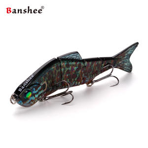 XINV VMJ04-6 OEM/ODM Usine 153mm/35g #4 Crochet 4 Sections Articulé <span class=keywords><strong>Leurre</strong></span> Swimbait Dur <span class=keywords><strong>Leurre</strong></span> De Pêche - Product Image 4