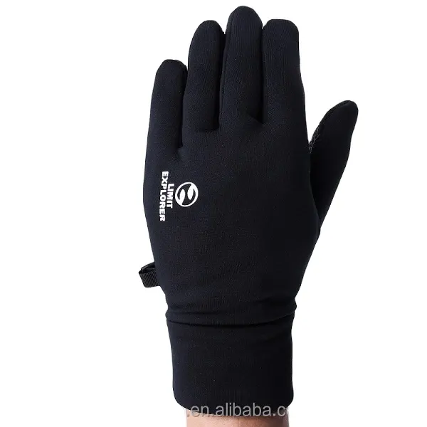 Fashion Customized Mens/Women Thin Comfortable Windproof Touch Screen Glove Silicon Print Cycling Glove Bicycle Glove Winter
