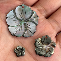 10mm,20mm,30mm sculpté vadrouille Hibiscus perles nacre Plumeria perles sculpté à la main vadrouille coquille fleur
