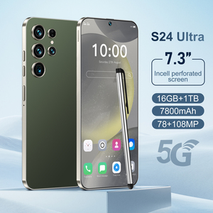 Chất lượng cao Ultra 5g điện thoại thông minh 7.3inch HD màn hình 16GB + 1TB Bộ nhớ S-Pen <span class=keywords><strong>Android</strong></span> 13 S24 5G + Wifi điện thoại di động giá thấp - Product Image 5