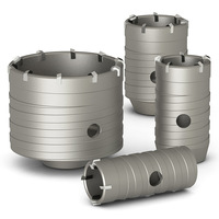 Scie cloche murale Beili SDS Plus en carbure de tungstène à 3 lames pour briques, mousse et murs en briques mixtes