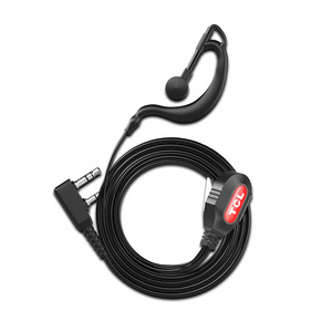 Tcl Walkie Talkie Earphone Cable With K Type Connector For Ht6 Ht8 <strong>Ht9</strong> Ht9pro Noise Canceling Audio Attachment - Product Image 2