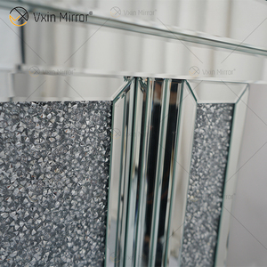 Inicio decoración interior <span class=keywords><strong>de</strong></span> cristal <span class=keywords><strong>de</strong></span> lujo aplastado diamante <span class=keywords><strong>espejo</strong></span> chimenea con viento caliente insertar en muebles <span class=keywords><strong>de</strong></span> sala <span class=keywords><strong>de</strong></span> WXWF-042 - Product Image 5
