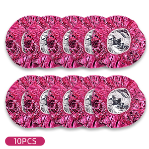 Paquete de 10 Gorros de Aluminio para el Cabello, Sin Desorden al Teñir ni Decolorar, Perfectos para la Eficiencia del Salón y el Bricolaje en Casa - Product Image 1