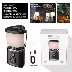 Linterna Recargable Magnética para Exteriores, con Luz Roja, Multicolor, con Intensidad Regulable, Impermeable, Pequeña, para Camping - Product Image 6