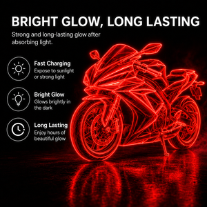 Filamento PLA+ Luminoso en la Oscuridad para Impresora 3D, 1.75mm ±0.02mm, Rojo Luminoso, Extrusión Suave Sin Obstrucciones para Impresión 3D FDM - Product Image 4