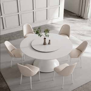 ชุดโต๊ะอาหารหินเผาสังเคราะห์หรูหราทันสมัย - Product Image 1