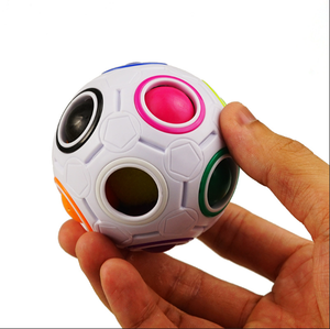 Chất lượng cao chống căng thẳng Đồ chơi trẻ em Nhựa 12 lỗ Thần Tài <span class=keywords><strong>Cube</strong></span> câu đố đồ chơi ma thuật cầu vồng Bóng Hot bán vui vẻ thần tài <span class=keywords><strong>Cube</strong></span> đồ chơi - Product Image 6