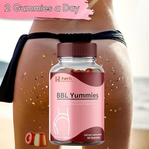 Gummies pour les fesses OEM ODM sous marque privée pour femmes, Gummies BBL contenant la formule Curva Boost - Product Image 5