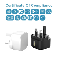 Adaptor Charger Dinding Universal UK Plug 3 Pin Dengan 1/2/3 Port USB Untuk Pengisian Daya iPhone Samsung 5V 1A 2A 3A Charger Ponsel