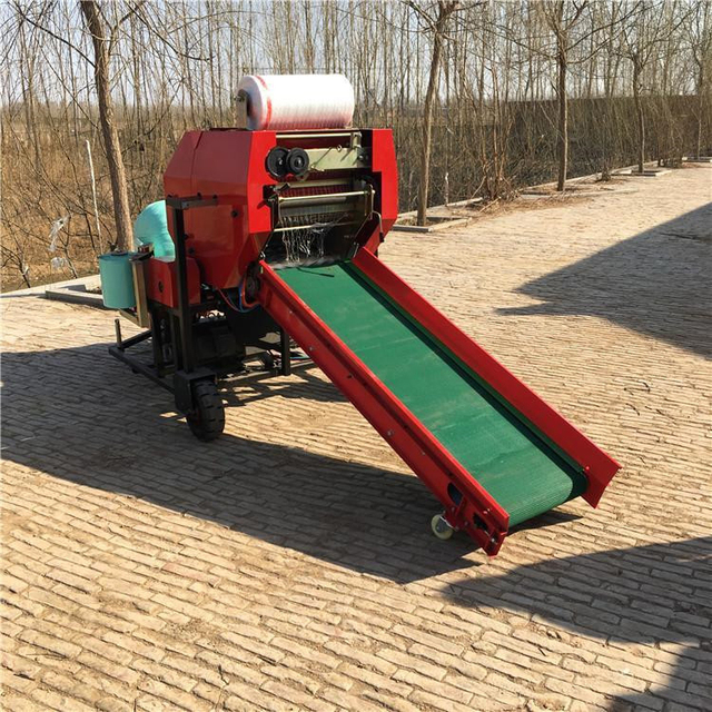 Automatic Silage Baler Cutting and Packing Wrapping Machine Automatic Silage Baler Silage Packing Machine