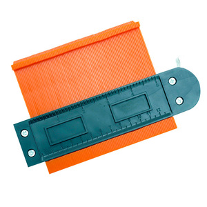 Haihua - Medidor de Contornos Metálico de 12 Pulgadas, Regla de Arco Irregular para Trabajos en Madera, Herramienta de Medición - Product Image 1