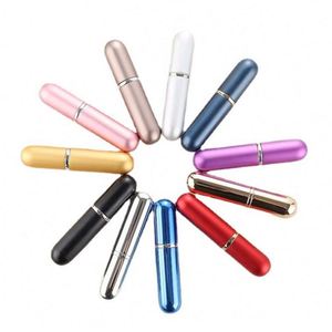 Colorful Portable <b>5Ml</b> Custom <b>Perfume</b> Spray <b>Bottle</b> Refillable <b>Perfume</b> <b>Bottle</b> With Shell - Product Image 1