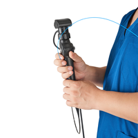 Endoscope nasal flexible, endoscope jetable, endoscope portable pour ORL, laryngoscope opératoire pour animaux de compagnie
