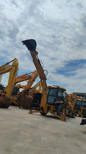 รถแบคโฮ416f เกอร์ตักตีนตะขาบขนาดเล็ก4x4มือสองรถตัก420E 416F ของหนอนผีเสื้อ