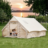 Tente Gonflable Portable de Luxe en PVC Imperméable 3x3 4x3 4x4 pour Camping en Plein Air dans le Désert du Moyen-Orient (3-8 Personnes) - Vente en Gros