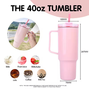 แก้วสแตนเลสเก็บความร้อนขนาด 40 ออนซ์ 304 ความจุมาก พร้อมหูจับ สำหรับวันที่มีกิจกรรมมากมาย ใช้ได้ทั้งที่ออฟฟิศ บ้าน และนอกสถานที่ - Product Image 3
