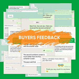 Moustiquaire plissée en polyester enduit de PVC 18x16, anti-moustiques, structure robuste, montage facile pour grandes fenêtres - Product Image 6