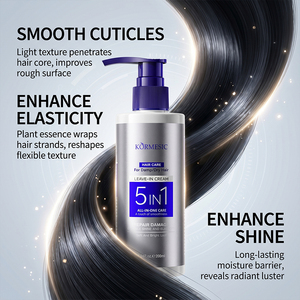 KORMESIC Marca Privada 200ml 5 en 1 Crema de Tratamiento Capilar Sin Enjuague Anticaspa Hidratante Nutritiva Acondicionador para el Crecimiento del Cabello - Product Image 3
