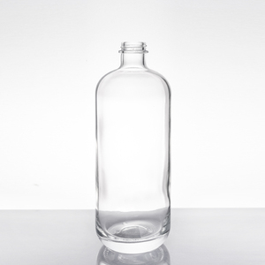 Bouteille en verre givré vide personnalisable avec logo pour spiritueux (gin, rhum, <span class=keywords><strong>tequila</strong></span> 750ml, vodka 500ml, whisky, brandy) avec bouchon en liège - Product Image 6