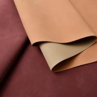 Cuir synthétique PVC texturé Yangbuck de 1,8 mm avec support enduit, tissu en vinyle pour sacs haut de gamme et nappes