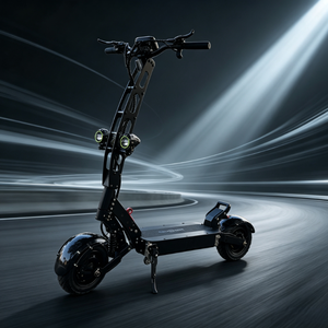 Scooter Eléctrico para Adultos con Envío Directo, 11 Pulgadas, Todoterreno, Arranque NFC, Motor Dual, Batería de 60V 30Ah 40Ah, Largo Alcance de 60-120 km, con Certificación CE - Product Image 1