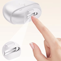 Coupe-ongles électrique rechargeable, sûr pour adultes et nourrissons, coupe les ongles trop longs, lisse les surfaces rugueuses et irrégulières des ongles