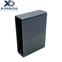 Boîtier en alliage d'aluminium extrudé pour la conception de circuits imprimés, indice de protection IP54, boîtier électronique extérieur avec personnalisation