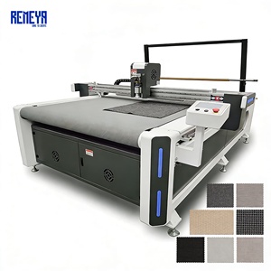 Machine à découper le tissu électrique REMEYA avec ciseaux à lame ronde pour couper les extrémités des tissus, dotée d'un moteur comme composant principal - Product Image 1