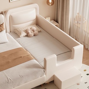 <span class=keywords><strong>Lit</strong></span> en bois massif assemblé, <span class=keywords><strong>lit</strong></span> élargi, <span class=keywords><strong>lit</strong></span> d'appoint, <span class=keywords><strong>lit</strong></span> pour bébé, <span class=keywords><strong>lit</strong></span> assemblé grand format avec barrière de sécurité, <span class=keywords><strong>lit</strong></span> assemblé grand format personnalisé - Product Image 5