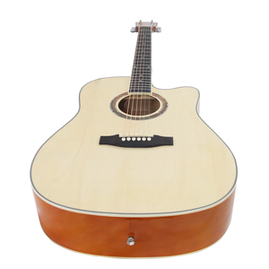 جيتار صوتي 40 بوصة مع 9 طبقات طلاء وأوتار نحاسية أصلية وقضيب تثبيت - Product Image 5