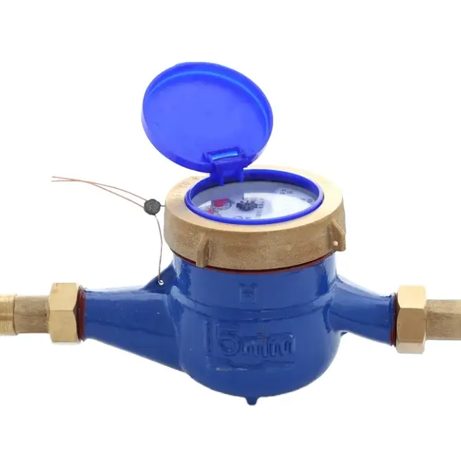 high sensitivity mechanical water meters cold / hot water meter management system