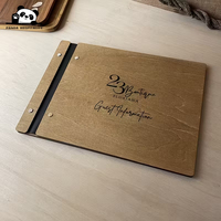 Album Foto Nama Kustom dengan Jilid Jahit untuk Acara Perusahaan, Ulang Tahun, Buku Tamu - Produk Baru Terlaris