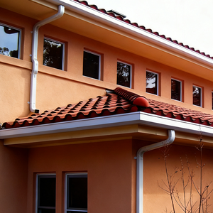 Phụ kiện Xây dựng nhôm nước mưa máng xối <span class=keywords><strong>downspout</strong></span> cho tường xây dựng - Product Image 3