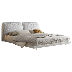 <span class=keywords><strong>Mobili</strong></span> per <span class=keywords><strong>camera</strong></span> <span class=keywords><strong>da</strong></span> <span class=keywords><strong>letto</strong></span> Premium di lusso <span class=keywords><strong>letto</strong></span> sospeso struttura in legno massello <span class=keywords><strong>letto</strong></span> imbottito in pelle King Size - Product Image 5
