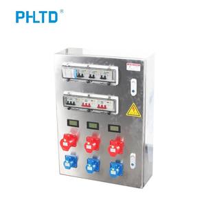 Boîte de distribution en acier inoxydable PHLTD, combinaison de <span class=keywords><strong>disjoncteur</strong></span> visuel et de prise, boîte de distribution de sécurité anti-choc électrique - Product Image 3