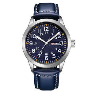 Erkek lüks kuvars saatler erkekler <span class=keywords><strong>Pilot</strong></span> spor saat su geçirmez aydınlık izle erkekler için - Product Image 1